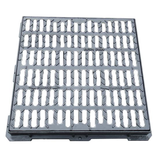Square Grating With Draining Frame